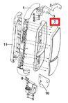 Зеркало боковое DONGFENG GX заднего вида левое OE 8201010-C6106 DONGFENG