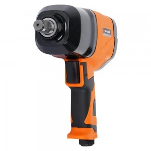 Гайковерт пневматический ударный композитный 1/2DR 330Нм PRO с головками 17пр. ( ATAZ101 AIRLINE