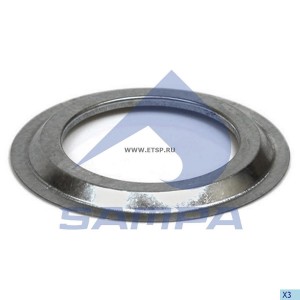 Кольцо BPW (ECO,ECO Plus) маслоотражающее ступицы (10-12т,8-9т) SAMPA 070.081 SAMPA