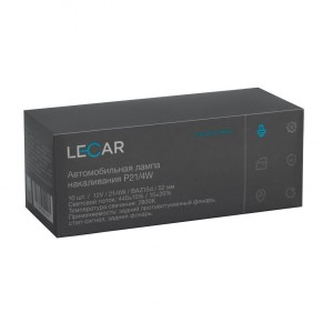 Лампа галогенная P21/4W 12V 21/4W (BAZ15D) (упак. 10 шт) LECAR000091301 LECAR