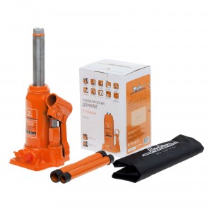 Домкрат бутылочный 2т в сумке (MIN - 165мм, MAX - 315мм) AJ-B-02 AIRLINE