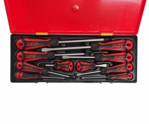 Набор отверток усиленных 10 предметов в кейсе JTC JTC-K7102 JTC TOOLS