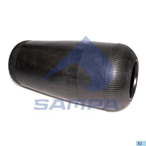 Пневморессора VOLVO (чулок) (492х240мм,отв. 130.8х130.8мм) SAMPA SP55713 SAMPA