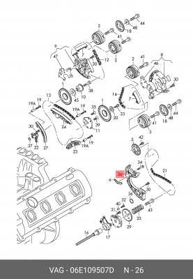 AUDI A4 [B7]/ A6 [C6]/ A/ Q5 06E 109 507 D VAG