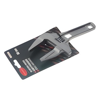 Ключ разводной 125мм (захват 16-68мм) алюминиевый для соединений в блистере ROCK RF649205C ROCK FORCE