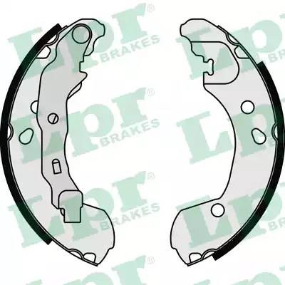 Комплект тормозных колодок 08180 08180 LPR