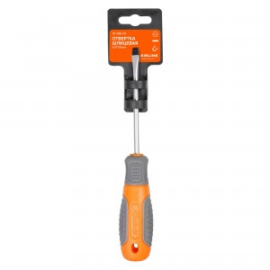 Отвертка шлицевая 5,5х100 мм "AIRLINE" (эргономич. рукоятка, магнитный наконечни AT-SS5-03 AIRLINE