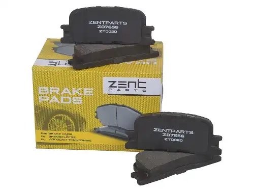 колодки дисковые задние! Toyota Highlander/Camry 01> Z07656 ZENTPARTS