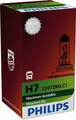 Лампа 24V H7 70W PX26d Master Life PHILIPS 13972MLC1 PHILIPS