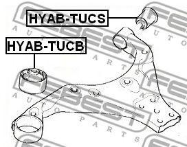 Сайлентблок HYAB-TUCB HYAB-TUCB FEBEST