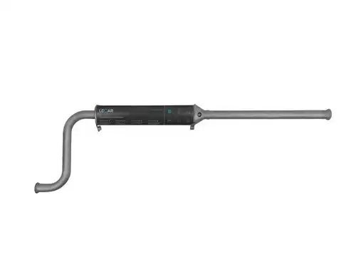 Резонатор ВАЗ 2108, 2109, 21099 (карбюратор) закатной LECAR011202702 LECAR