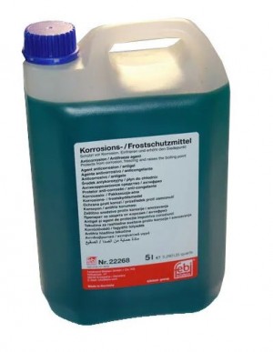 Антифриз G11 синий концентрат 5л 22268 22268 FEBI BILSTEIN