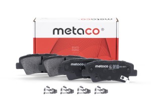 Колодки тормозные задние дисковые к-кт 3010459 METACO