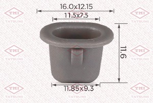 Клипса автомобильная [упаковка 10 штук] NISSAN TJB1219 TJB1219 TATSUMI