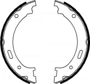 Колодки тормозные JEEP Commander 0510, JEEP Grand Cherokee BS52001 BS52001 SB NAGAMOCHI