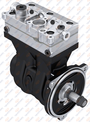 Компрессор воздушный VOLVO: FH12, FH16, FM9, FM12, NH12; RENAULT: 480; ; 2-х цил 01.06.059 YUMAK