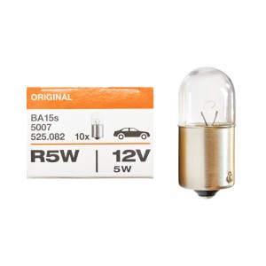 R5W 12V-5W BA15S 5007 OSRAM