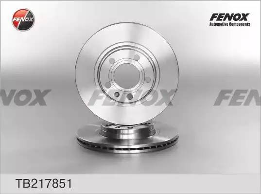 Диск тормозной передний Audi A4 95-07, SEAT Exeo 09-, VW Passat 96-00 TB217851 TB217851 FENOX