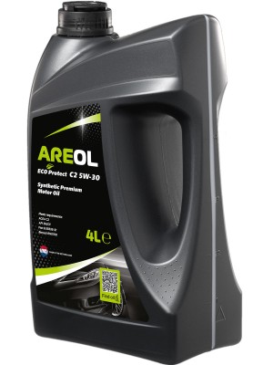 AREOL ECO Protect C2 5W30 (4L) масло моторное! синт ACEA C2, API SN/CF, Fiat 9.5 5W30AR070 AREOL