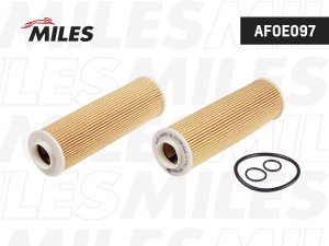 Фильтр масляный (вставка) MERCEDES BENZ W203/204/211/C209 1.6/1.8 Kompressor/SPR AFOE097 MILES