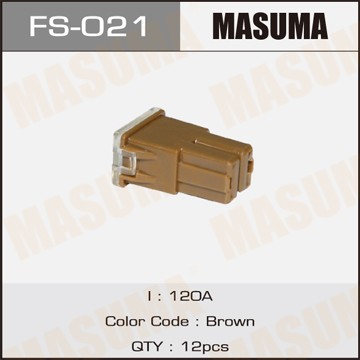 предохранитель силовой! тип 'мама' 120A белый\ FS-021 MASUMA