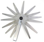 набор щупов №3! 0.02-0.50 мм, 17 щупов, 100 мм\ 5196 VYMPEL