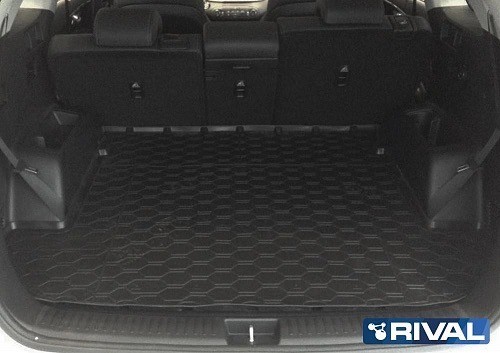 коврик багажника!полиуретан\Kia Sorento III Prime (сложенный 3 ряд, 7 мест) 15-2 12804004 RIVAL