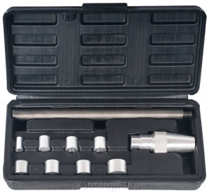 Набор для центровки дисков сцепления (10 предметов) "АвтоDело" (10,95-24,9 мм) 40920 AVTO DELO