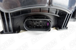 Фара левая Ford Mondeo 4 2006-2010, галоген, с габаритной лампой OEM0181FL OEMPARTS