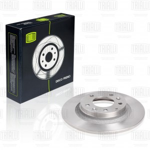 Диск тормозной MAZDA 6 (GG,GY) (02-07) задний (1шт.) TRIALLI DF 250106 TRIALLI