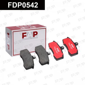 FDP0542 колодки дисковые! передние с антискр.пласт\Lada 2108-2112 1.1-1.5 86>,Re FDP0542 FAP