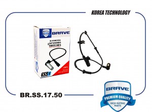 Датчик ABS передний правый 95019935 BR.SS.17.50 Chevrolet Aveo T300 11-, Cobalt  BR.SS.17.50 BRAVE