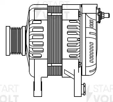 Генератор 140A LG 1409 START VOLT