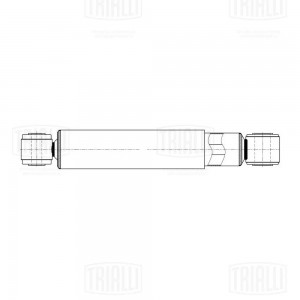 амортизатор задний! 434/694 20x62 30x62 O/O\ DAF 95 XF 97>/ CF 85 98>/ CF 75 98> AH 50505 TRIALLI