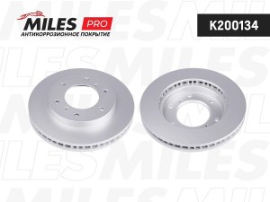 Диск тормозной (серия PRO с антикоррозионным покрытием) MITSUBISHI PAJERO 00- (R K200134 MILES