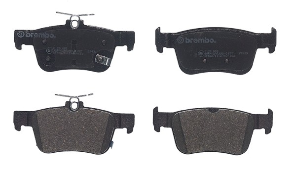 P28089 колодки дисковые зад.!\ Honda Civic 16> P28089 BREMBO