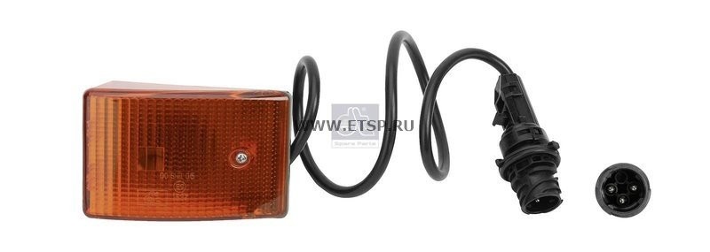 Повторитель поворота MERCEDES Actros правый (в бампер) с проводом DT 4.63559 DIESEL TECHNIC