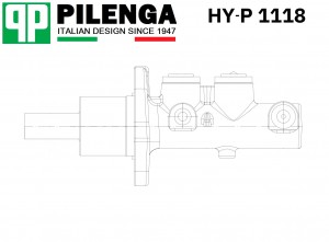 Главный тормозной цилиндр ВАЗ 1118, 2123 HY-P1118 HYP1118 PILENGA