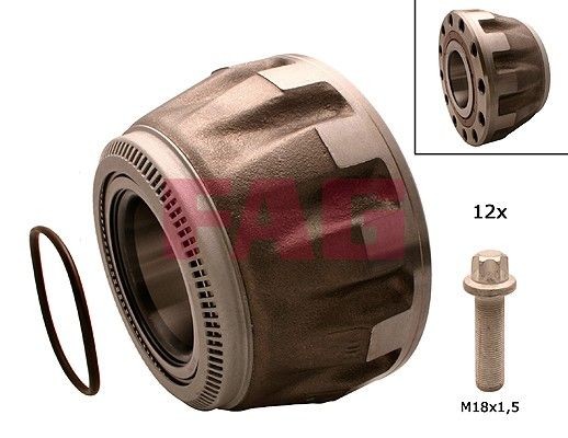 Ступица SK RB 9022,9019 (в сборе с подшипниками) 564734.H195 FAG