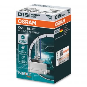 Лампа ксеноновая D1S 35W PK32d-2 +150% 6200K 85V 3200лм Cool Blue Intense NextGe 66140CBN OSRAM