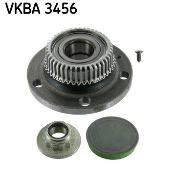 Ступица VW Bora,Golf AUDI A3,TT SKODA Octavia задняя (с АБС) (с гайкой и заглушк VKBA3456 SKF