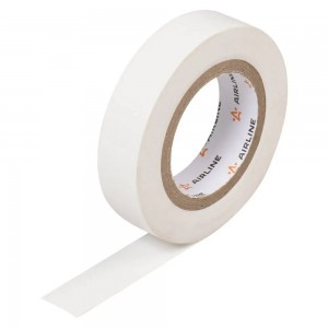 Изолента ПВХ белая 19ммx10м AIRLINE AIT-P-14 AIRLINE