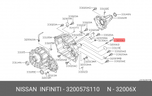 Датчик 32005-7S110 NISSAN
