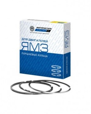 Кольца поршневые ЯМЗ-7511 d+0.0 на поршень МОТОРДЕТАЛЬ 75111004002 MOTOR DETAL