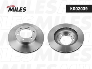 Диск тормозной JAC T6 10- передний  K002039 K002039 MILES