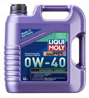 2451 LiquiMoly Синт. мот.масло Synthoil Energy 0W-40 SN A3/B4 (4л) 2451 LIQUI MOLY