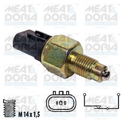 Датчик HYUNDAI Accent (99-) включения фонаря заднего хода MEAT&DORIA 36043 MEAT DORIA