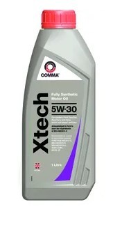 COMMA 5W30 XTECH (1L) масло мот.! син ACEA A5/B5, API SL/CF, FORD WSS-M2C913-C/B XTC1L COMMA