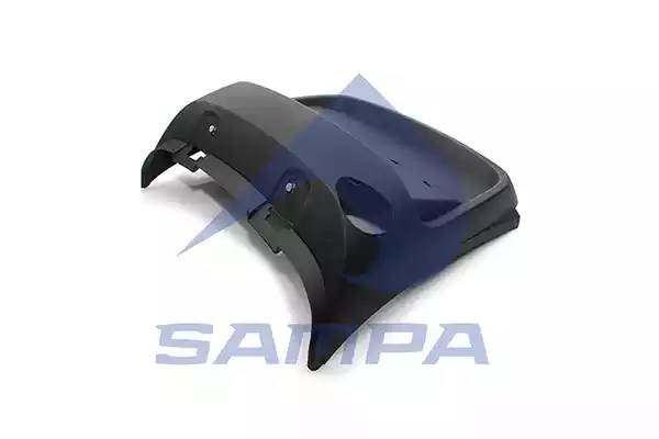 Брызговик задний правый без коврика DAF 2120362S 2120352S 1875554S 18500219 SAMPA