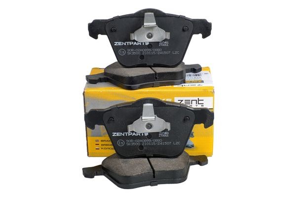 колодки дисковые передние! Ford S-Max, Volvo S80/V70/XC70 2.0-4.4 06> Z07461 ZENTPARTS
